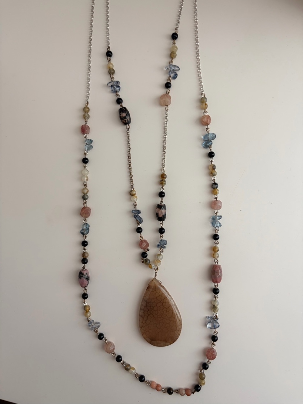 Double String Beaded Necklace-J. Jill